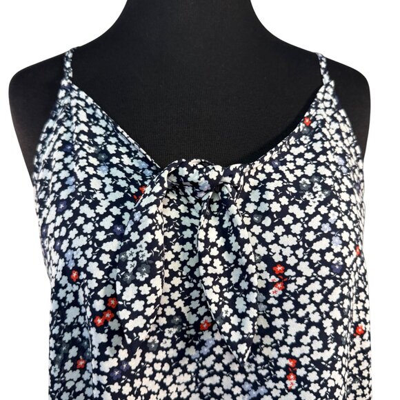 Loft Outlet Size Small Petite Floral Print Sleeveless Top - Picture 2 of 7